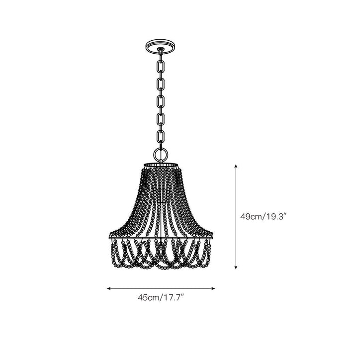 Blanca Chandelier-DWHOME