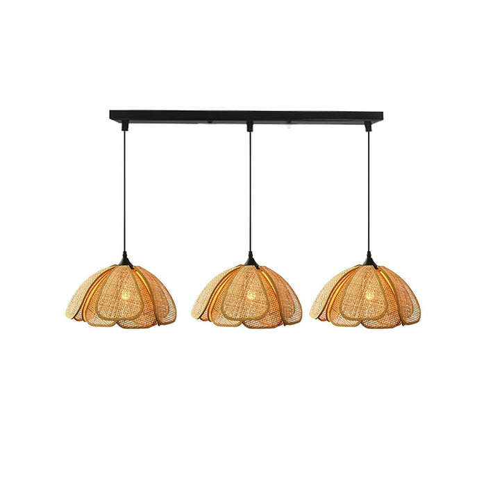 Bloom Rattan Pendant Lamp-DWHOME