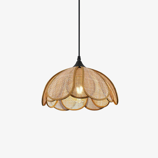 Bloom Rattan Pendant Lamp-DWHOME