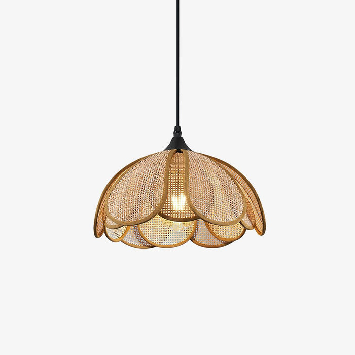 Bloom Rattan Pendant Lamp-DWHOME