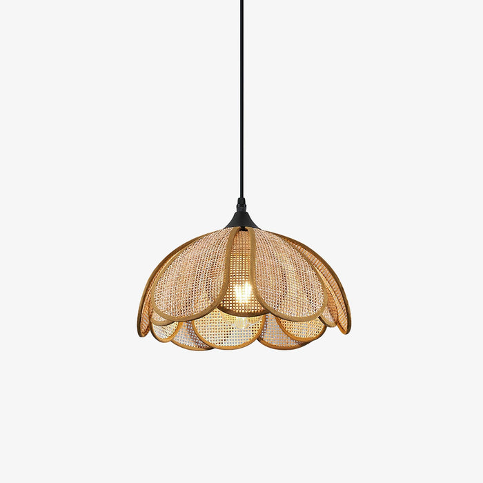 Bloom Rattan Pendant Lamp-DWHOME