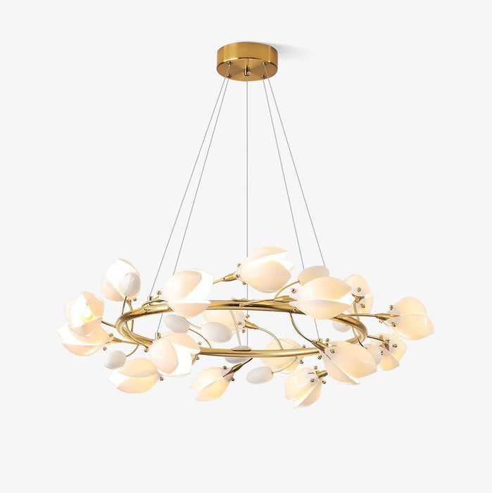 Porcelain Magnolia Chandelier - DWHOME