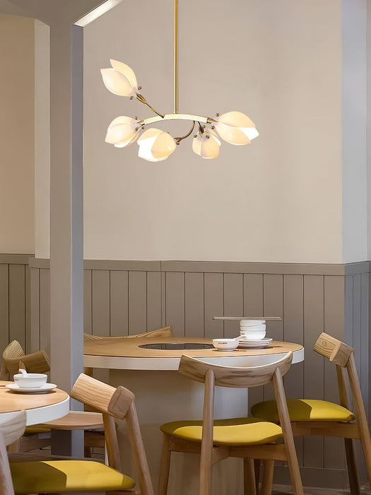 Porcelain Magnolia Chandelier - DWHOME