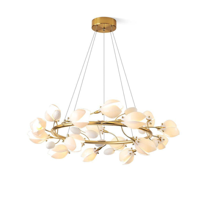 Porcelain Magnolia Chandelier - DWHOME