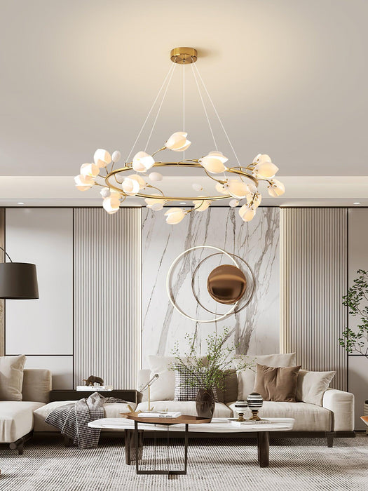 Porcelain Magnolia Chandelier - DWHOME