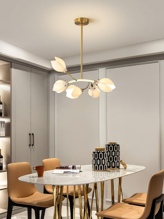 Porcelain Magnolia Chandelier - DWHOME
