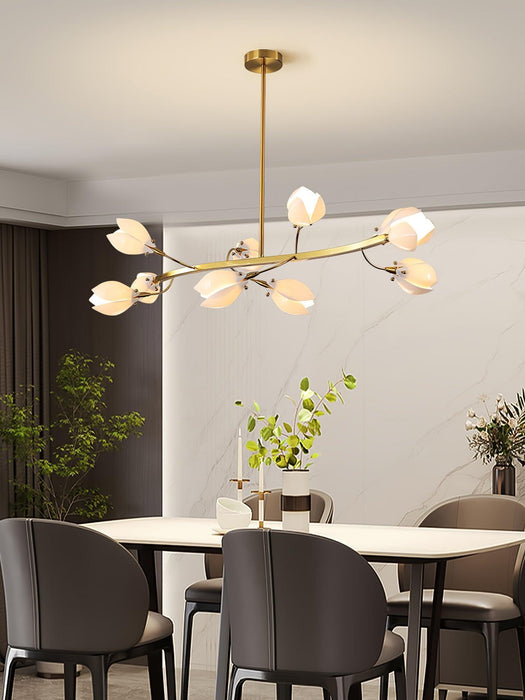 Porcelain Magnolia Chandelier - DWHOME