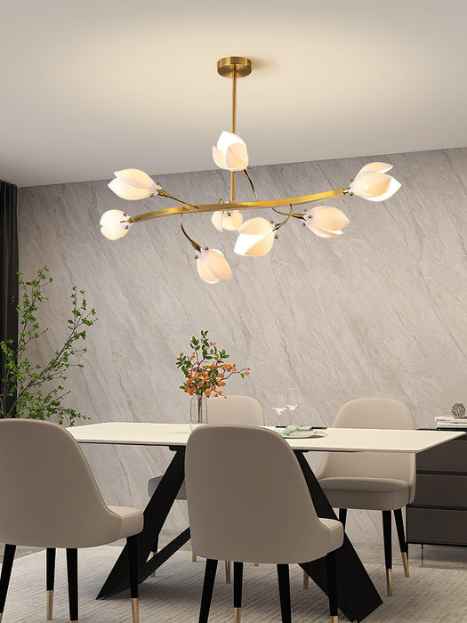 Porcelain Magnolia Chandelier - DWHOME