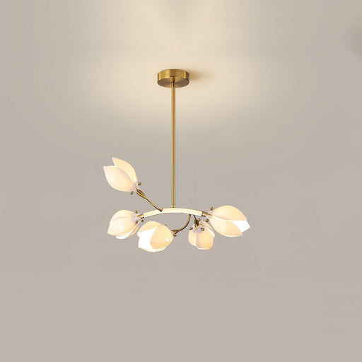 Porcelain Magnolia Chandelier-DWHOME