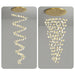 Blossom Double Horn Chandelier-DWHOME