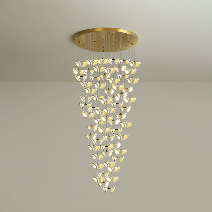 Blossom Double Horn Chandelier-DWHOME
