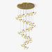 Blossom Double Horn Chandelier-DWHOME