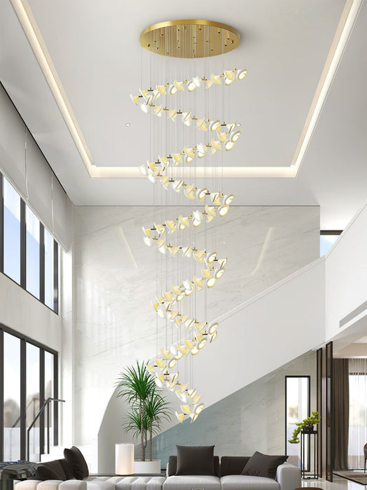 Blossom Double Horn Chandelier-DWHOME