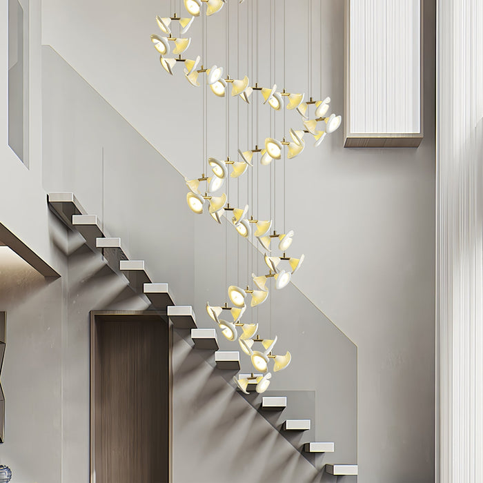 Blossom Double Horn Chandelier-DWHOME