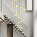 Blossom Double Horn Chandelier-DWHOME