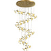 Blossom Double Horn Chandelier-DWHOME
