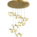 Blossom Double Horn Chandelier-DWHOME