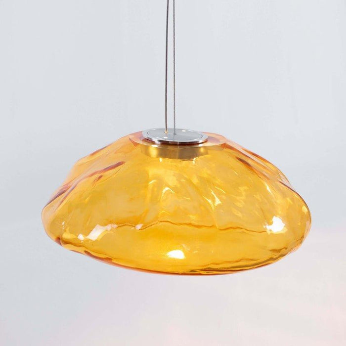 Blown Glass Mesh Pendant Light - DWHOME