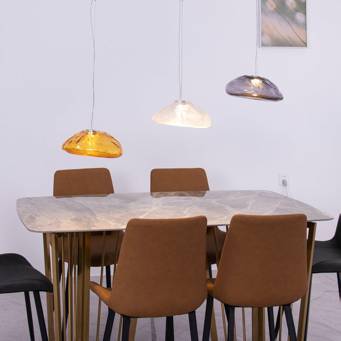 Blown Glass Mesh Pendant Light - DWHOME