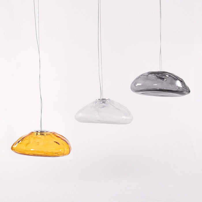 Blown Glass Mesh Pendant Light - DWHOME