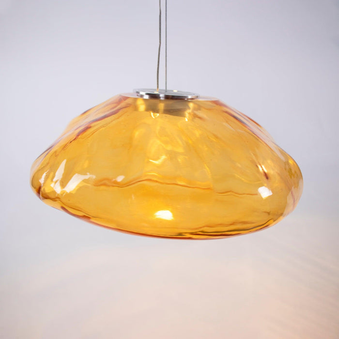 Blown Glass Mesh Pendant Light - DWHOME