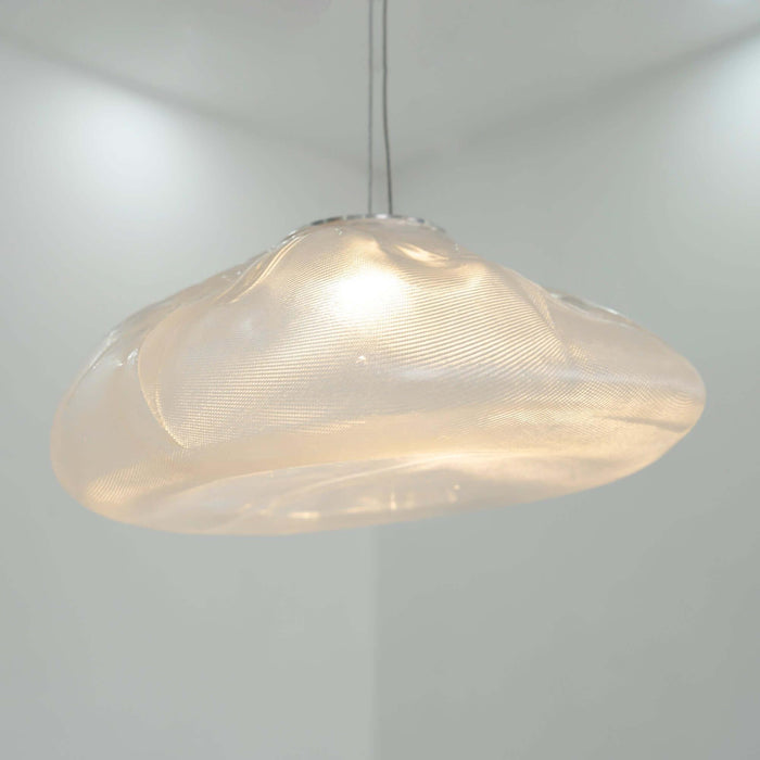 Blown Glass Mesh Pendant Light - DWHOME