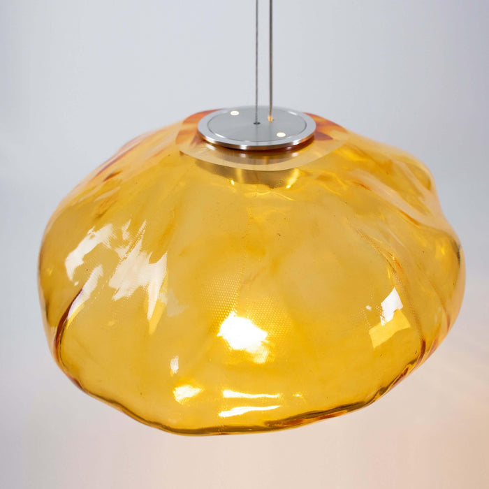 Blown Glass Mesh Pendant Light - DWHOME