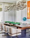 Blown Glass Mesh Pendant Light - DWHOME