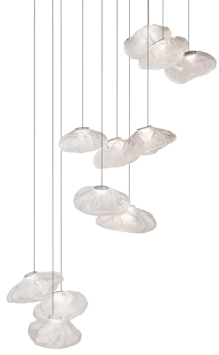 Blown Glass Mesh Pendant Light - DWHOME