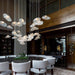 Blown Glass Mesh Pendant Light - DWHOME