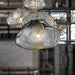 Blown Glass Mesh Pendant Light - DWHOME