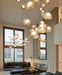 Blown Glass Mesh Pendant Light - DWHOME