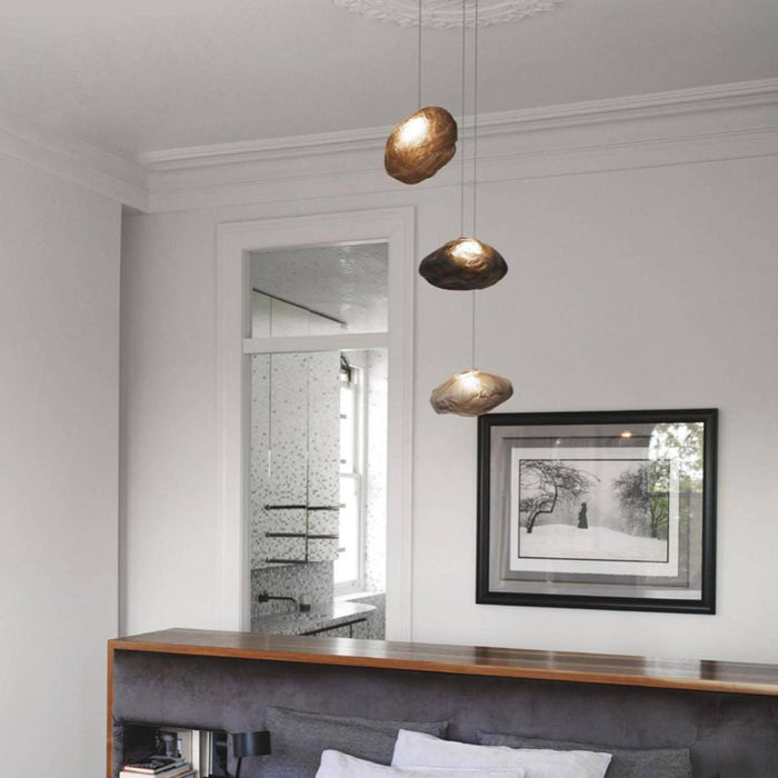 Blown Glass Mesh Pendant Light - DWHOME