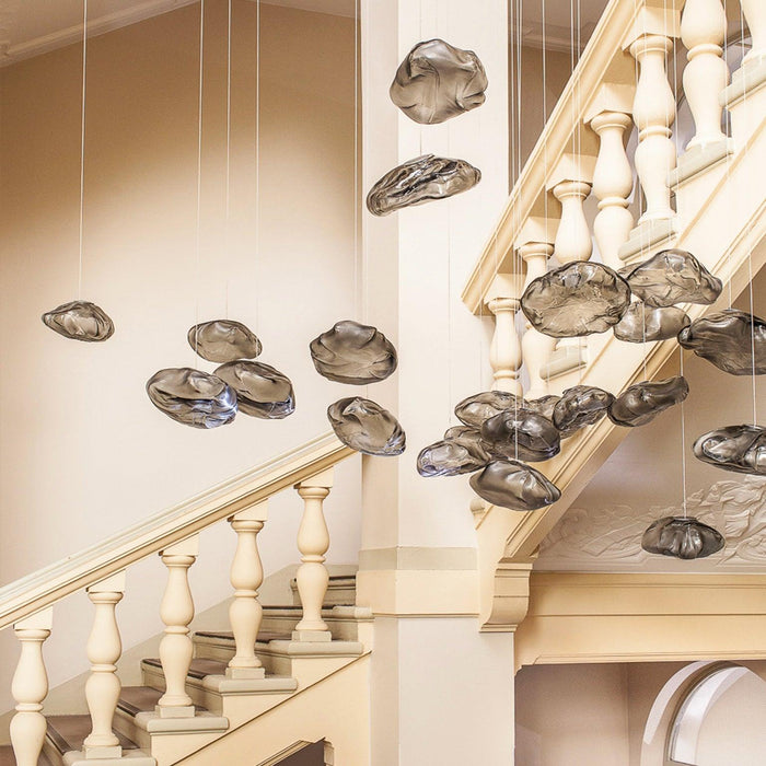 Blown Glass Mesh Pendant Light - DWHOME