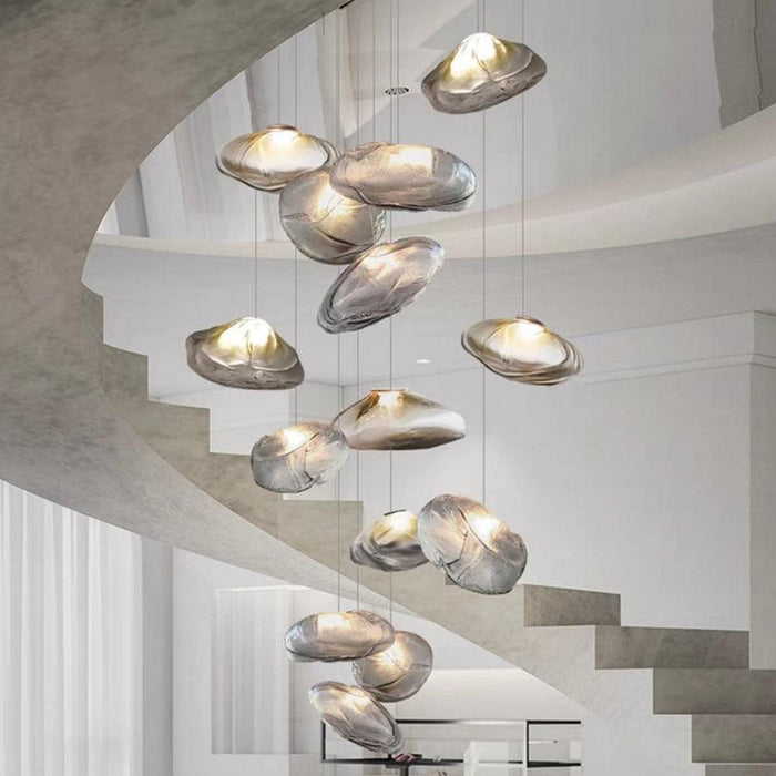 Blown Glass Mesh Pendant Light - DWHOME