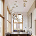 Blown Glass Mesh Pendant Light - DWHOME