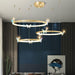 Blue Butterfly Chandelier-DWHOME