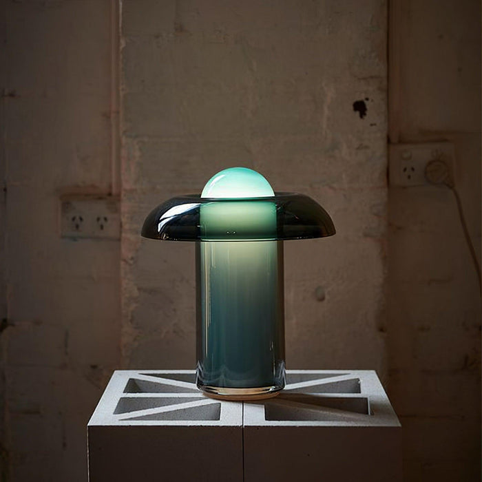 Glass Mushroom Table Lamp-DWHOME