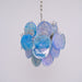 Blue Vistosi Disc Chandelier-DWHOME
