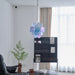 Blue Vistosi Disc Chandelier-DWHOME