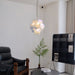 Blue Vistosi Disc Chandelier-DWHOME