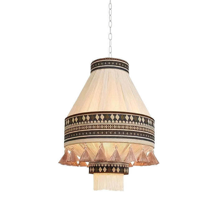 Bohemian Fringe Pendant Lamp-DWHOME