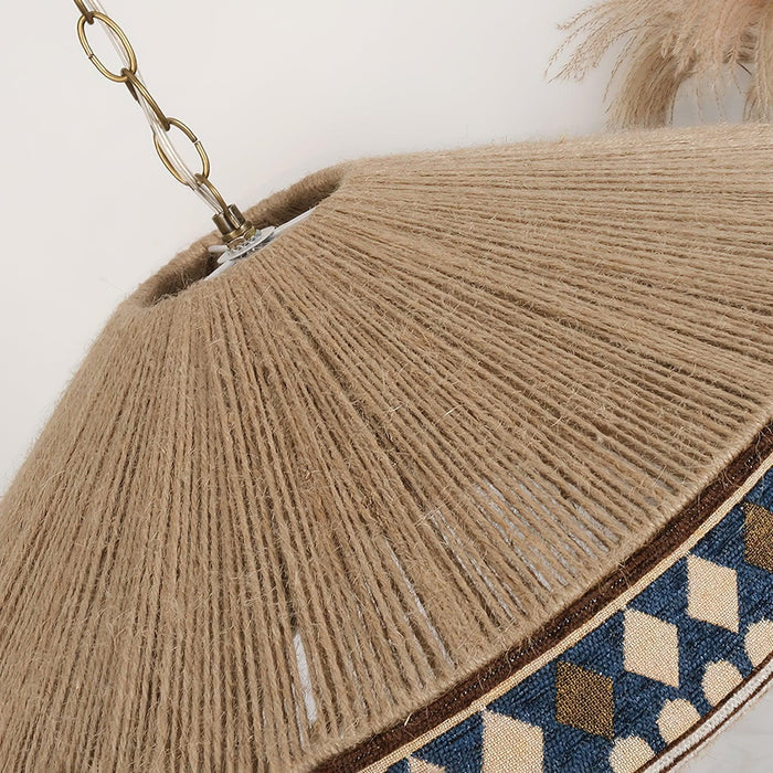 Bohemian Fringe Pendant Lamp-DWHOME