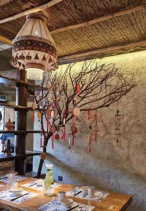 Bohemian Fringe Pendant Lamp-DWHOME