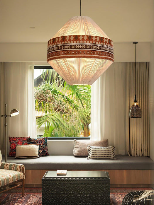 Bohemian Fringe Pendant Lamp-DWHOME
