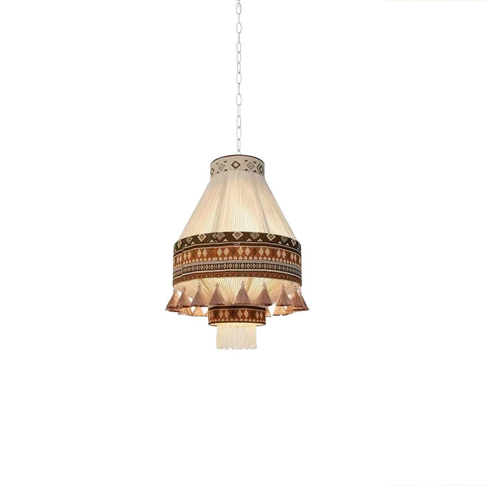 Bohemian Fringe Pendant Lamp-DWHOME