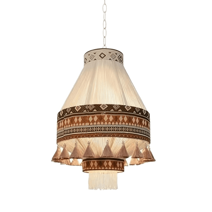 Bohemian Fringe Pendant Lamp-DWHOME