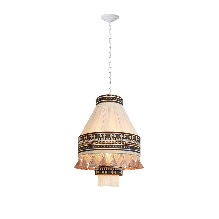 Bohemian Fringe Pendant Lamp-DWHOME