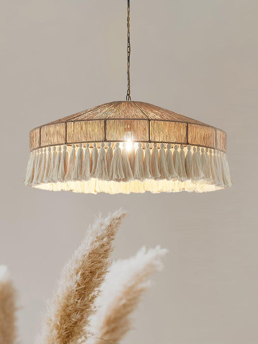Bohemian Fringe Pendant Lamp-DWHOME