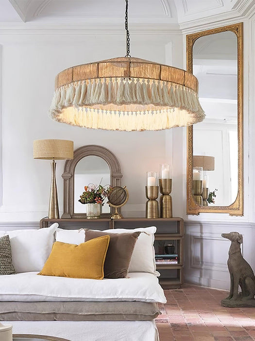 Bohemian Fringe Pendant Lamp-DWHOME